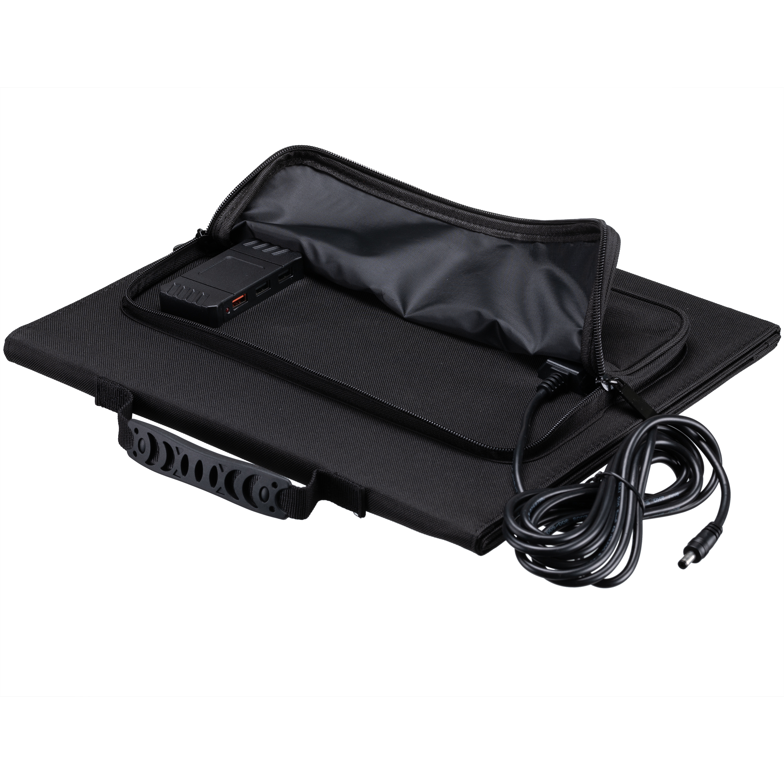 Caricabatterie solare portatile BRESSER 40 watt con alimentazione USB e CC
