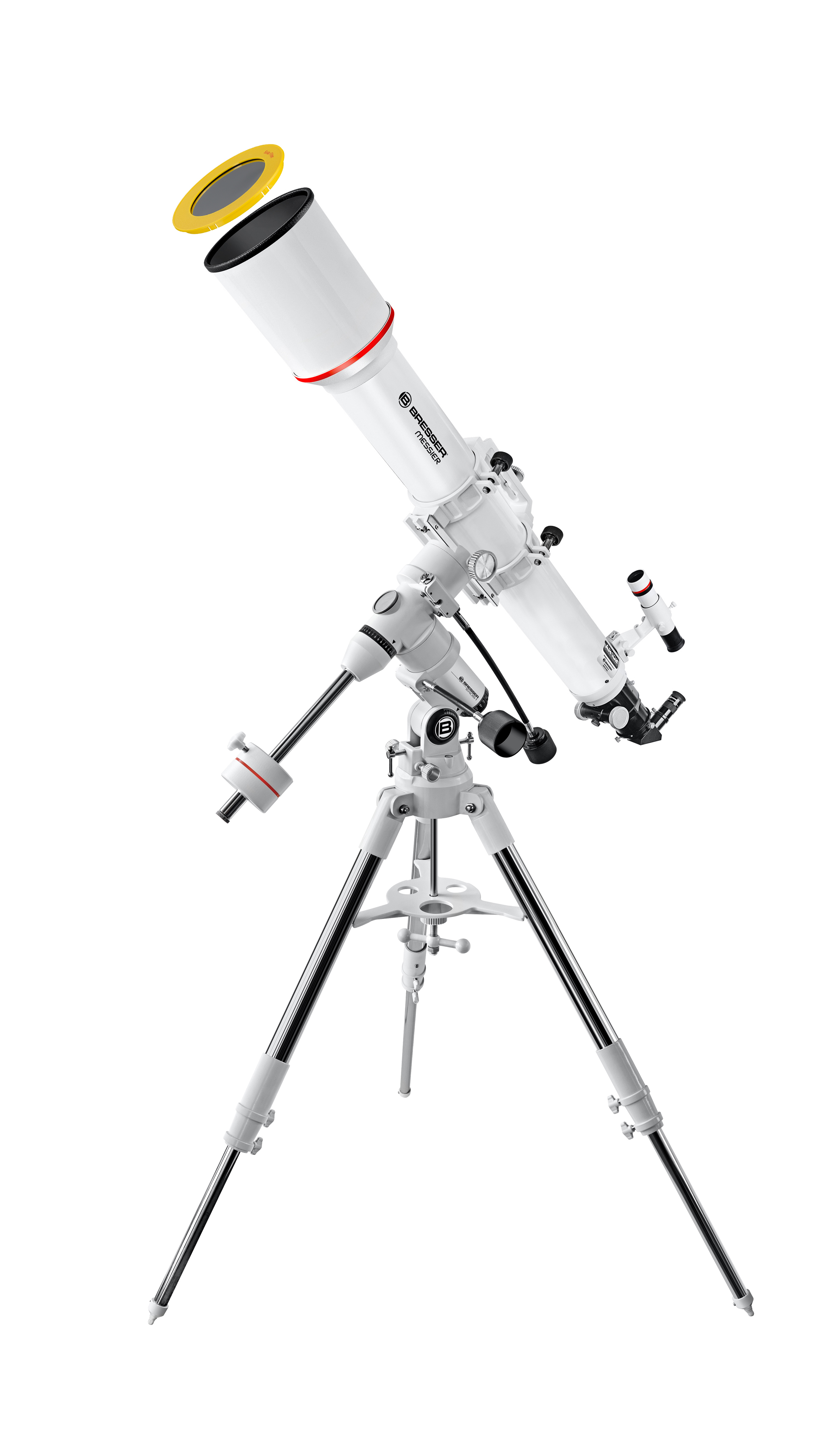 BRESSER Messier AR-102/1000 EXOS-1/EQ41 Telescopio rifrattore