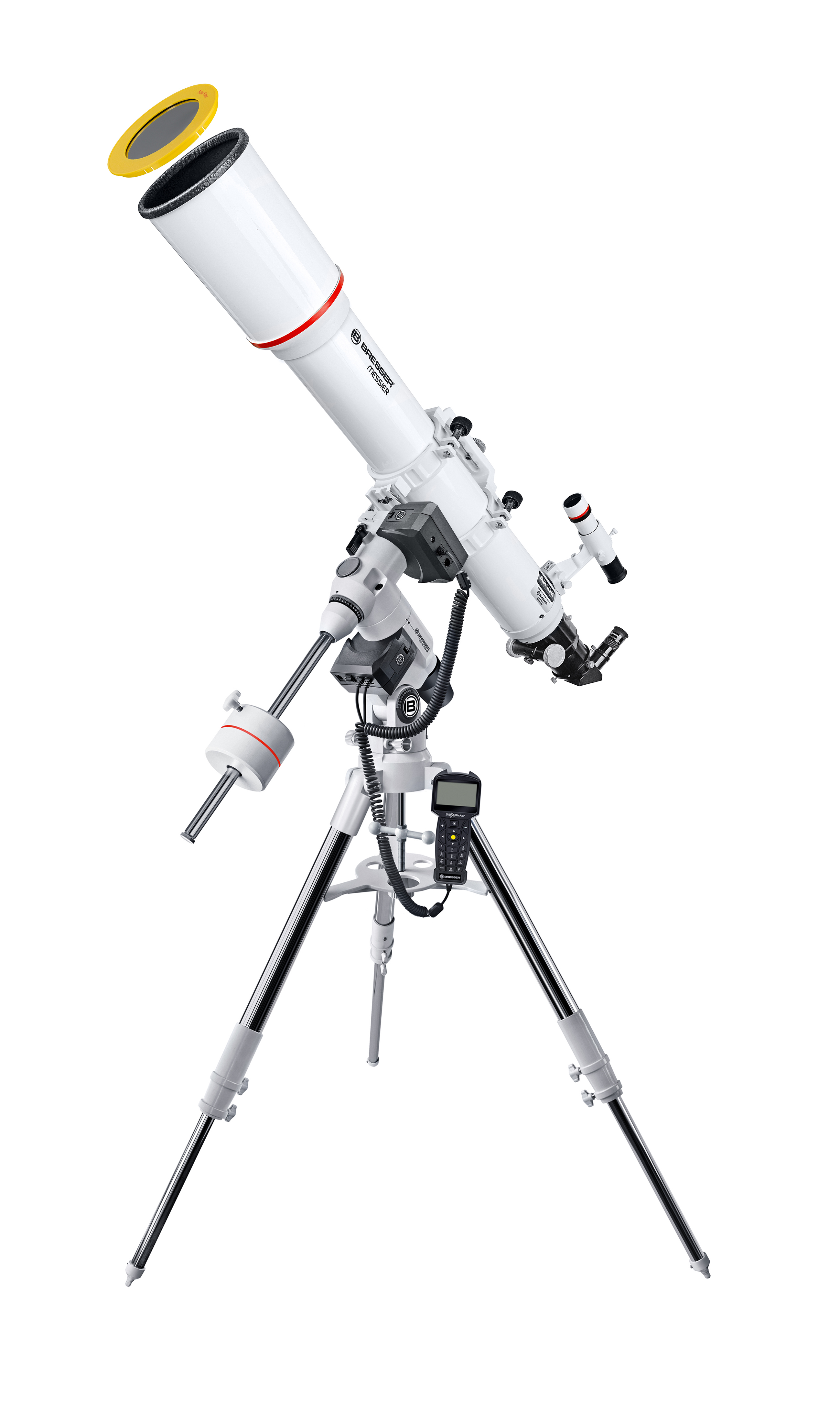 Set per principianti con telescopio BRESSER Messier AR102/1000 EXOS2 GOTO