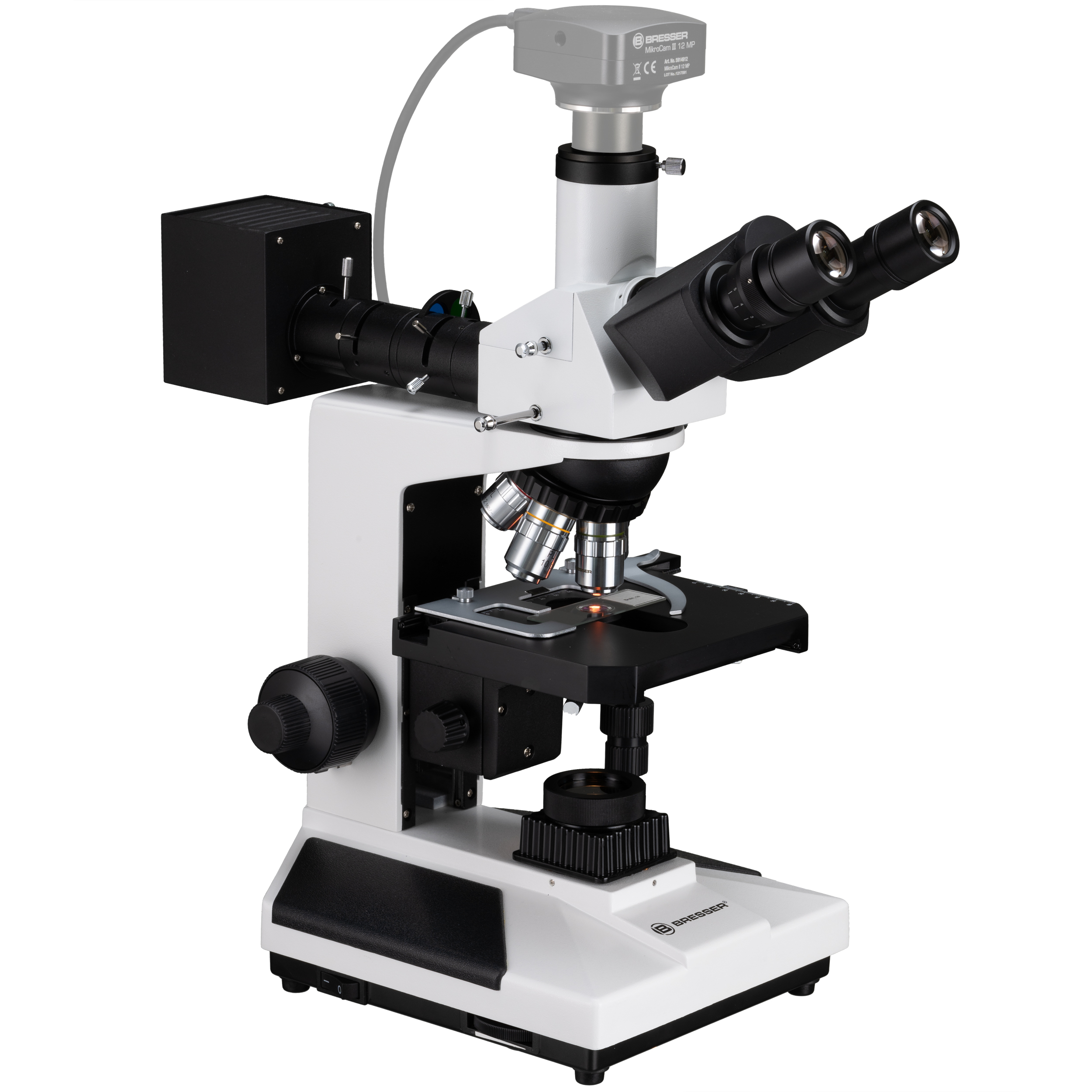 BRESSER Science ADL 601 P 50-600x Microscopio