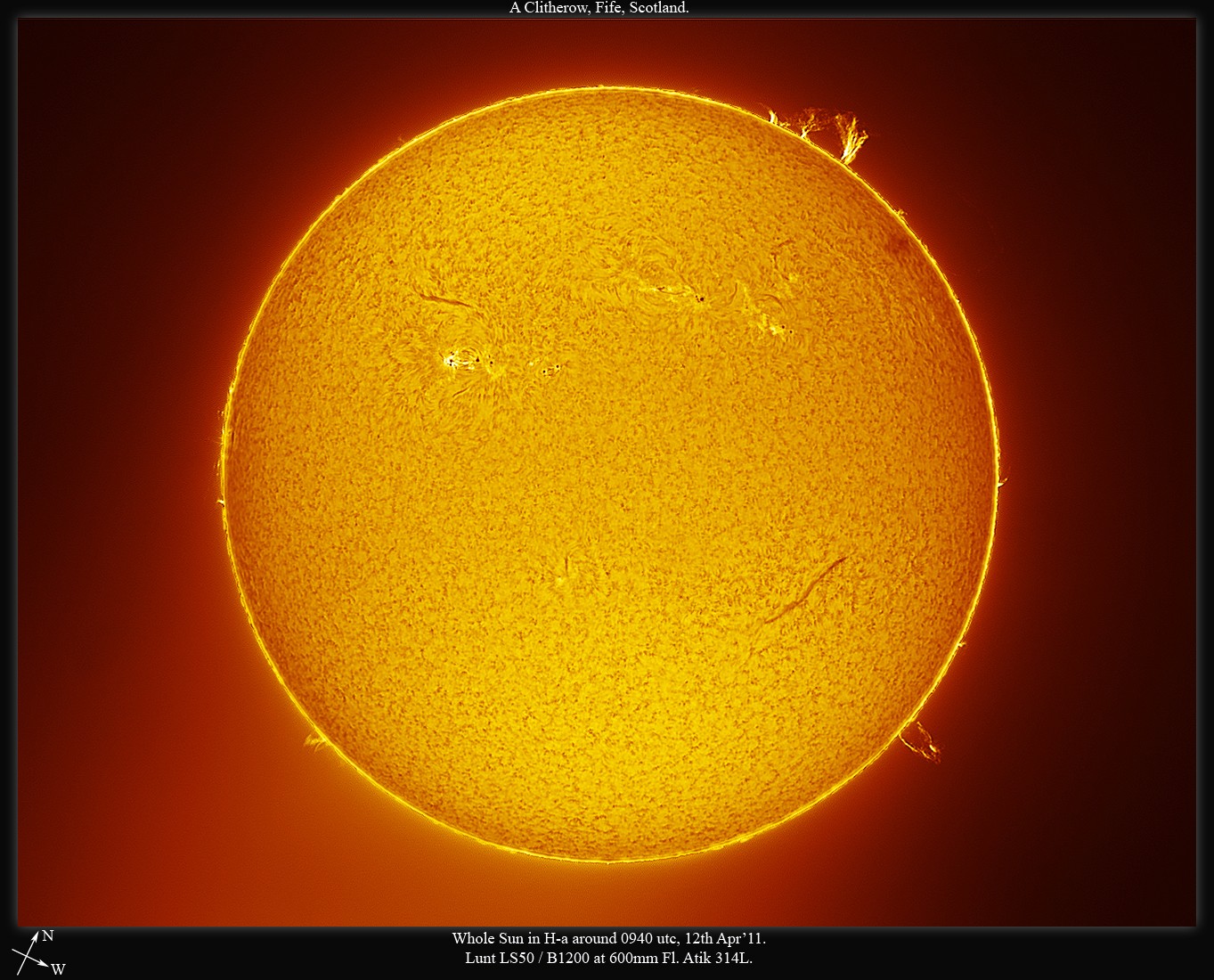 Filtro solare LUNT LS50FHa/B1800d2 H-Alpha