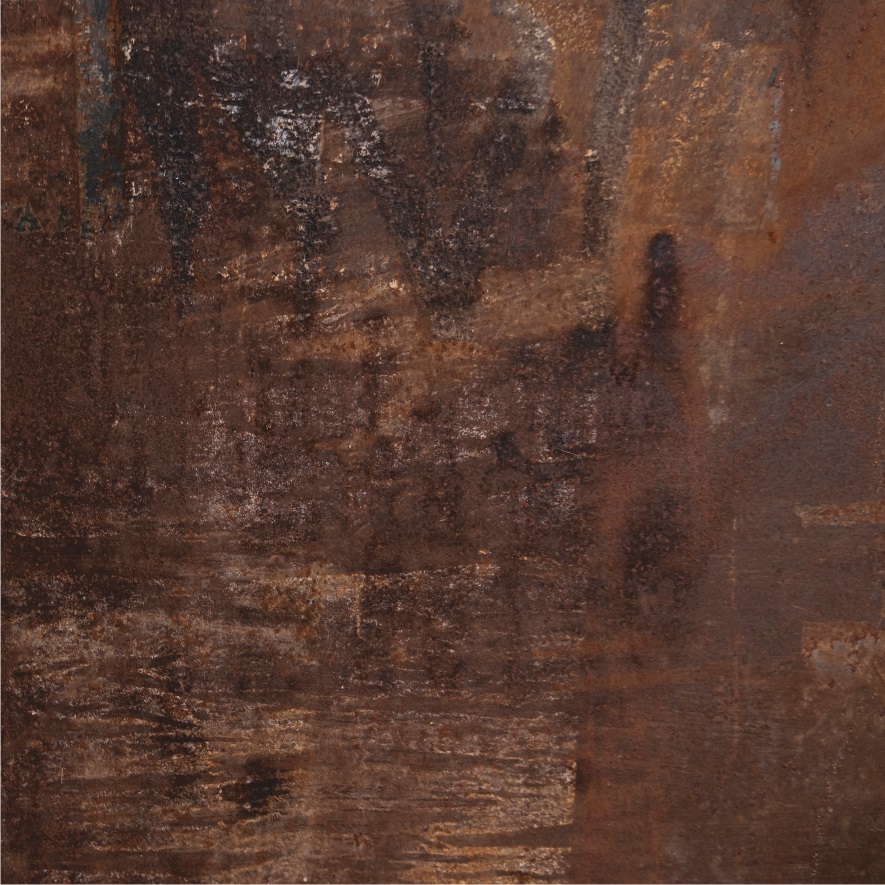 Sfondo BRESSER Flat Lay per Foto dall’Alto 60 x 60 cm Colore Ruggine / Bronzo Natura