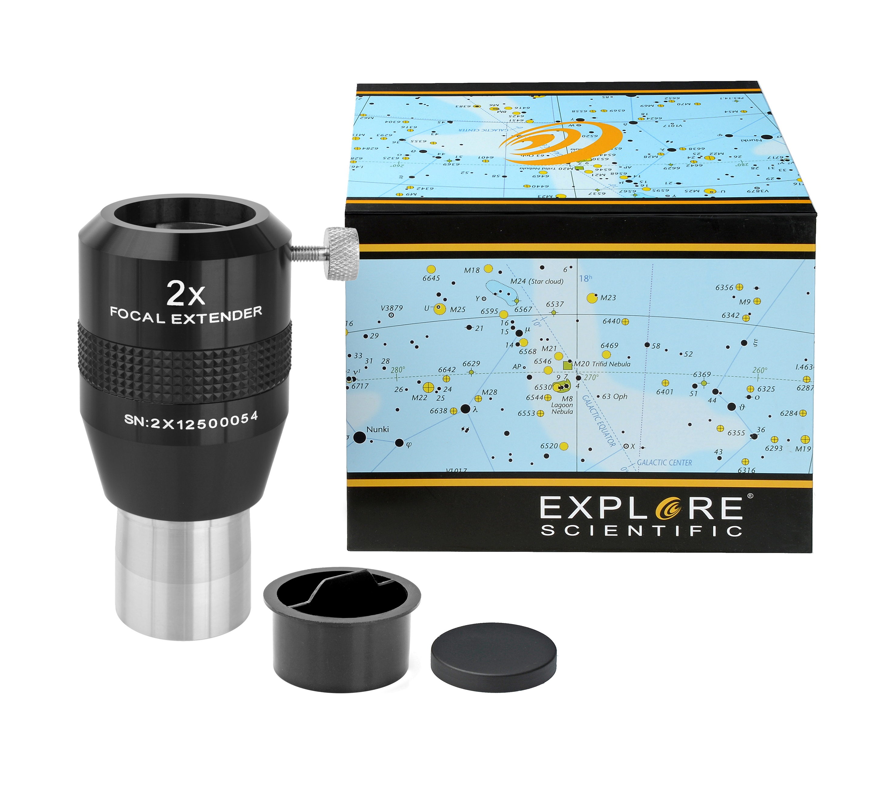 EXPLORE SCIENTIFIC convertitore di focale 2x 31.7mm/1.25"