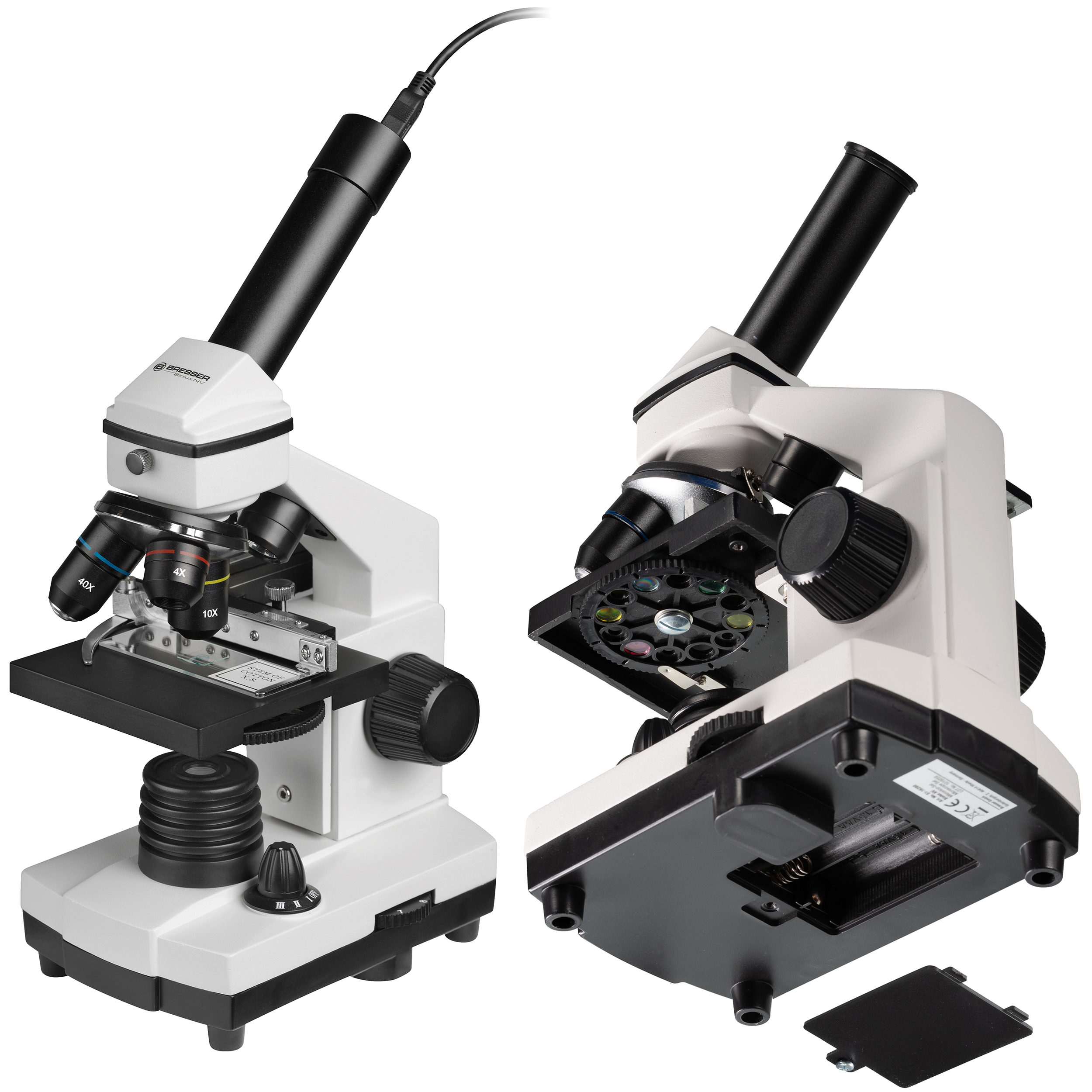 Microscopio BRESSER Biolux NV 20x-1280x con Fotocamera oculare HD USB
