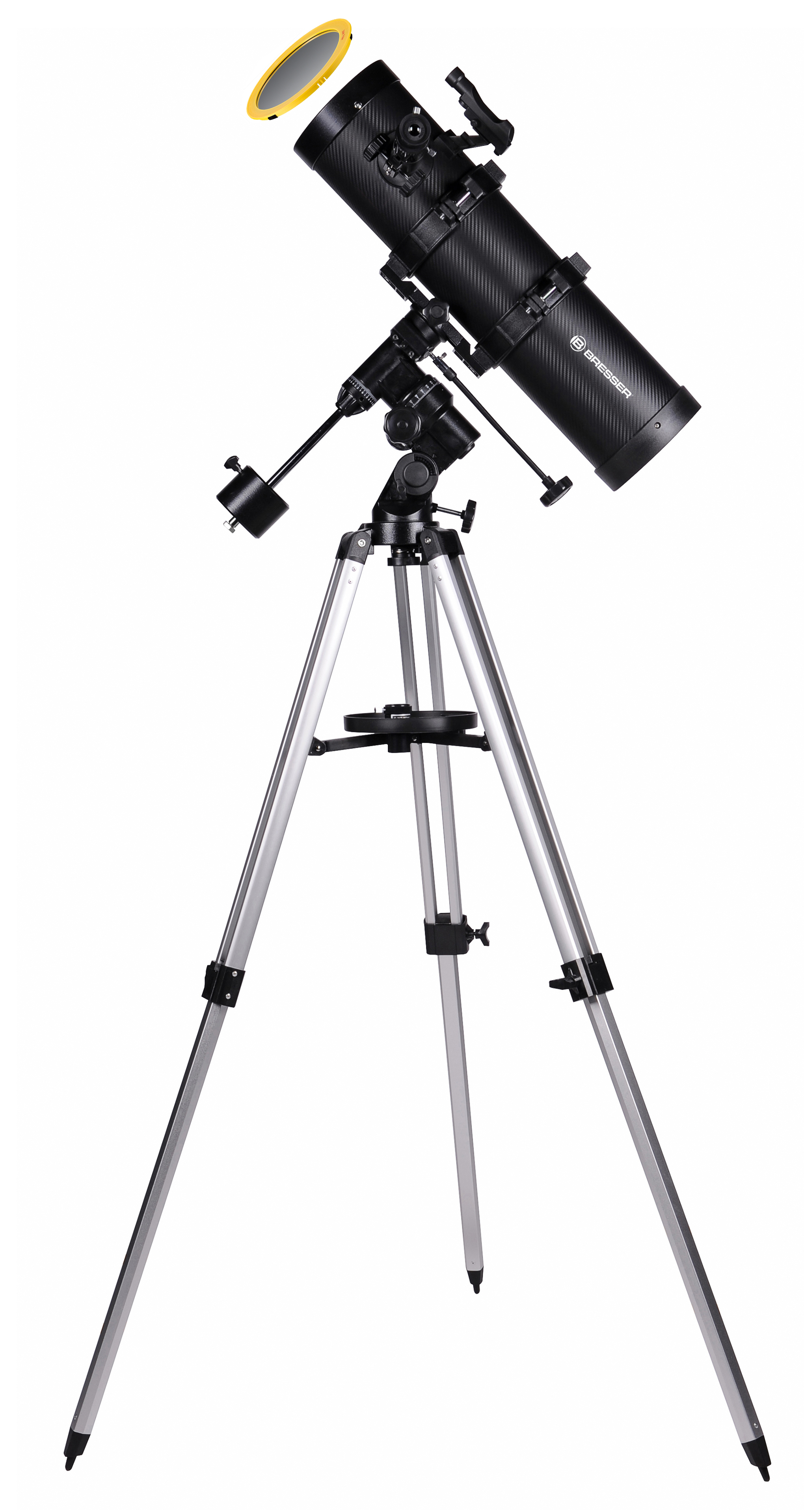 Telescopio riflettore newtoniano BRESSER Spica 130/650 EQ3 con adattatore per fotocamera smartphone