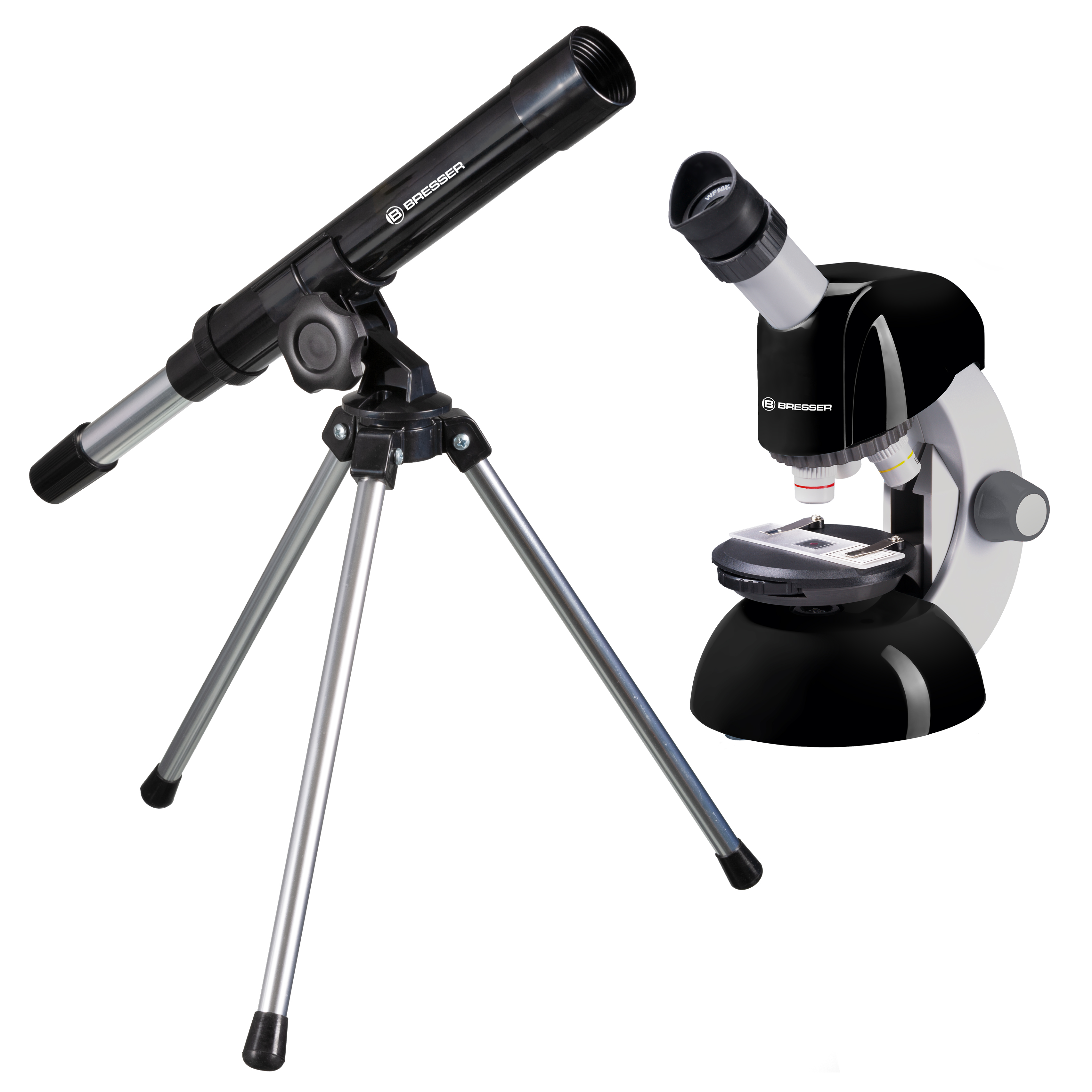 Set telescopio + microscopio BRESSER