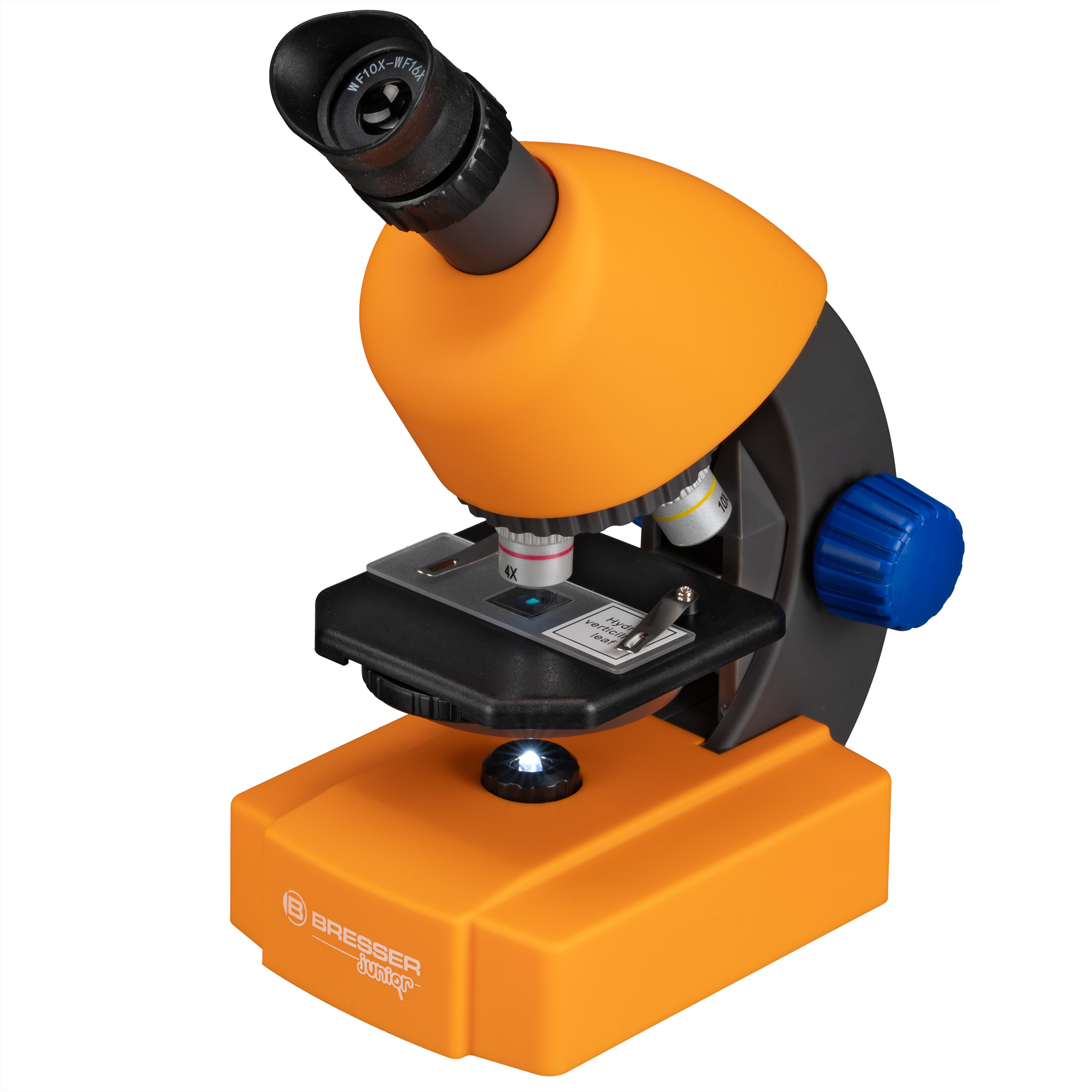 Microscopio BRESSER JUNIOR 40x-640x con accessori e valigetta rigida