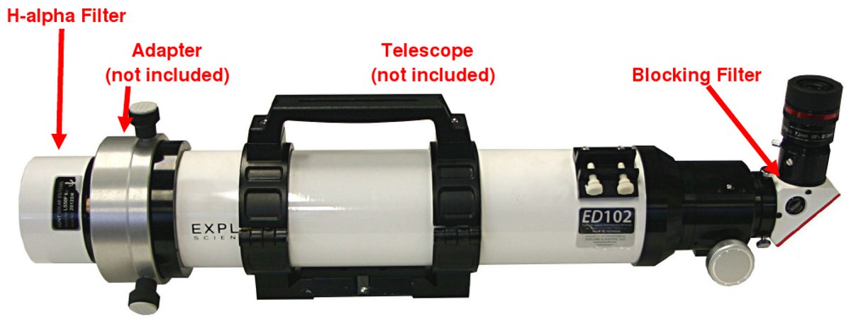 Lunt HA Etalon Filter-System 60mm B1200 1,25"