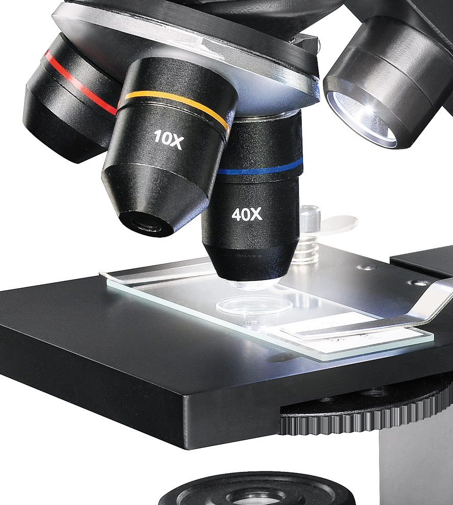 Microscopio NATIONAL GEOGRAPHIC 40x-1280x con supporto per smartphone
