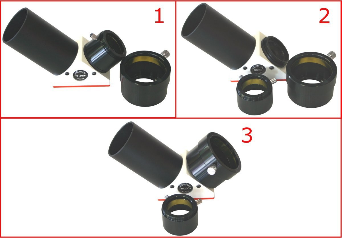 Adattatore T2 a 2", per oculari da 2" su filtro di bloccaggio