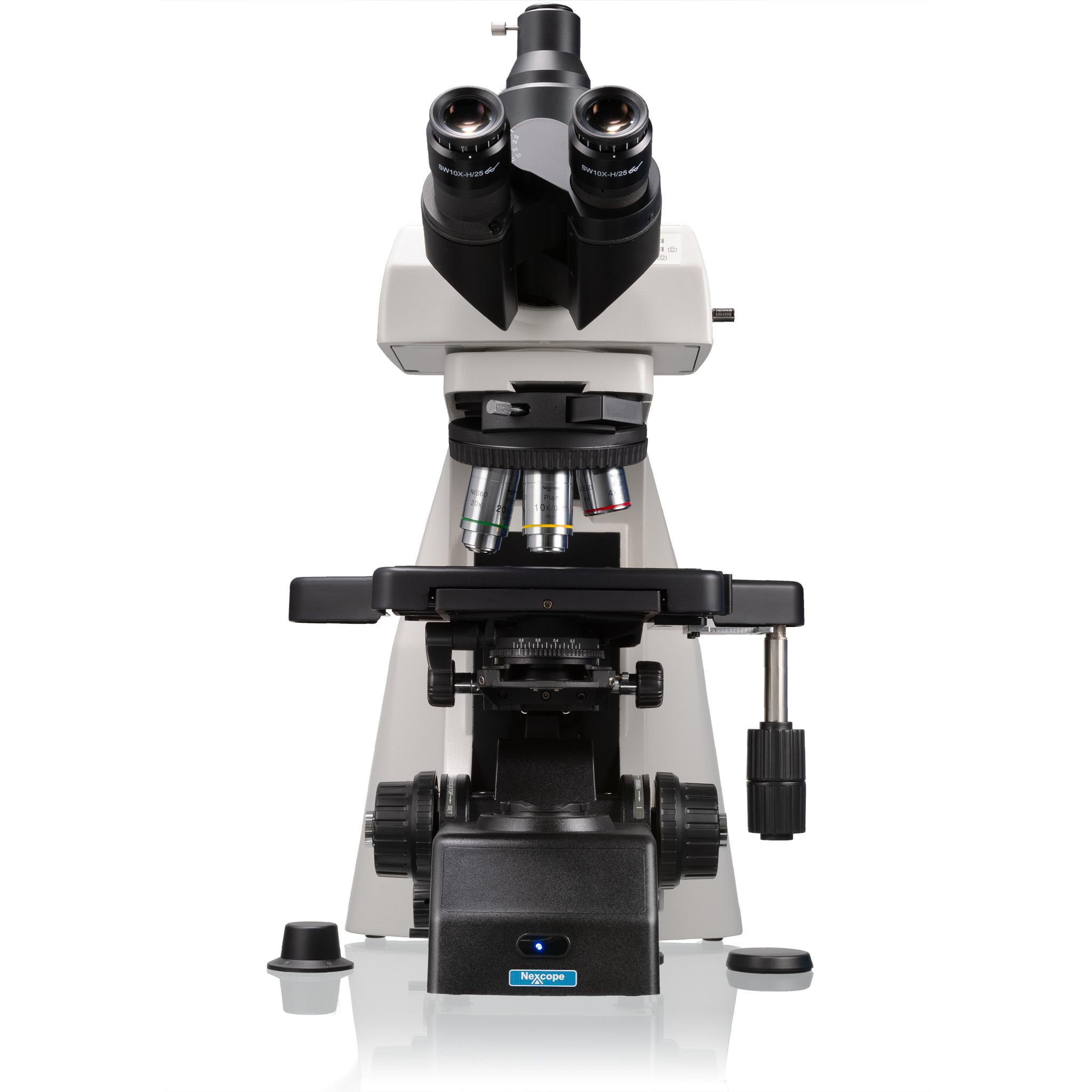 Microscopio da laboratorio professionale Nexcope NE910 con possibilità di collegare tanti accessori