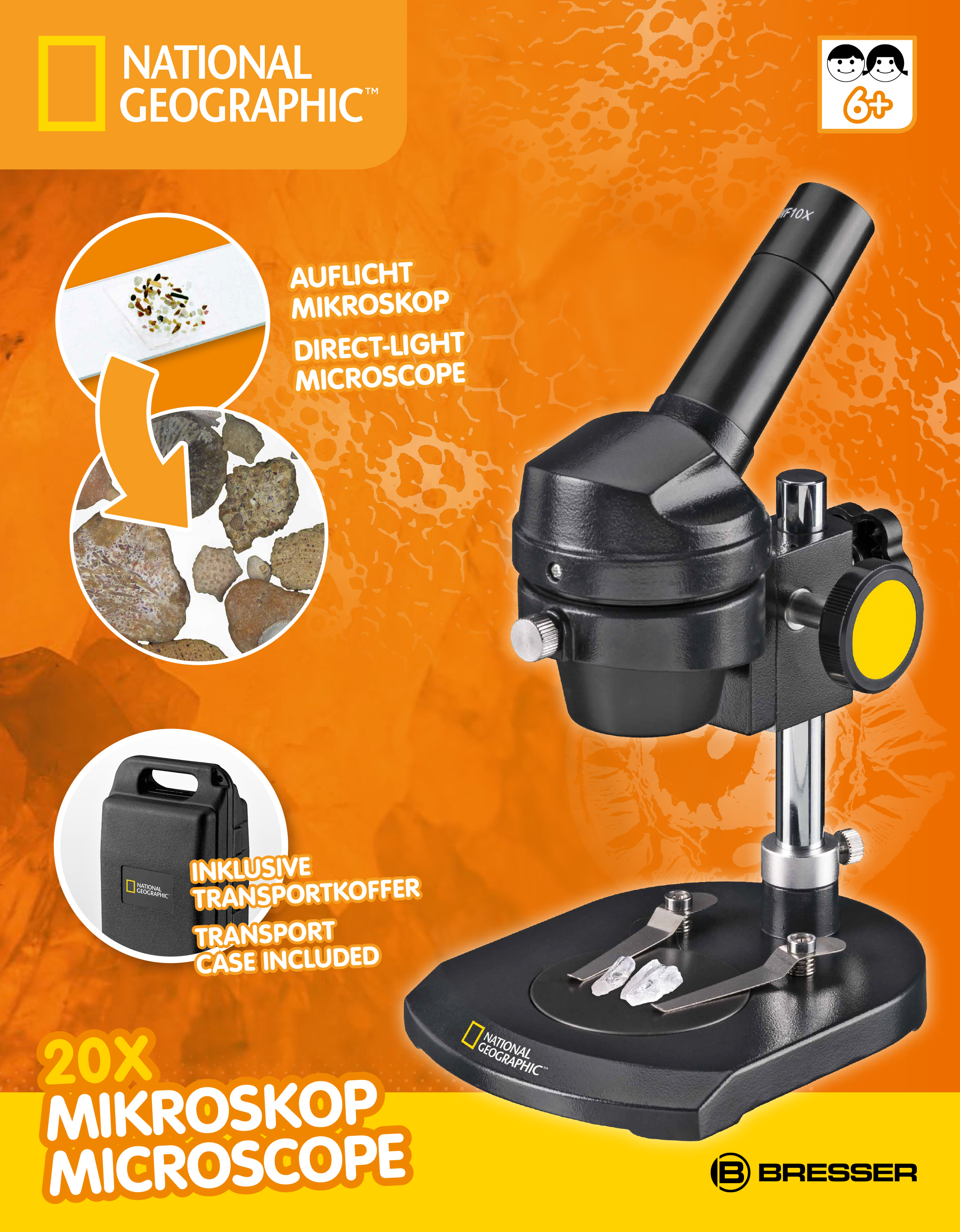Microscopio episcopico NATIONAL GEOGRAPHIC 20x