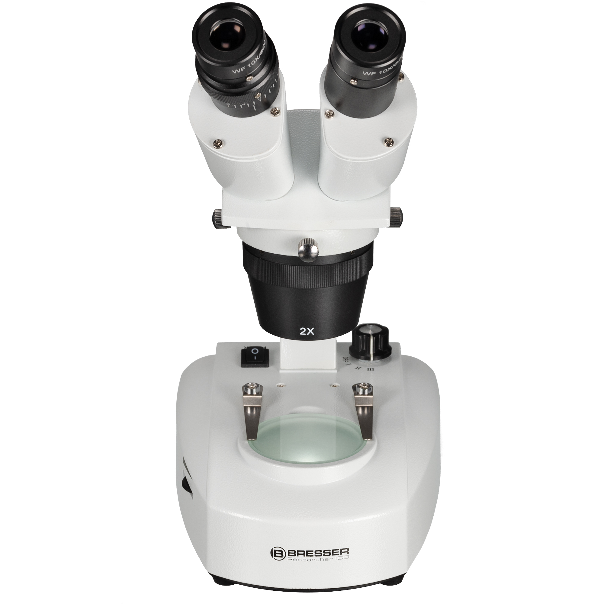 BRESSER Stereomicroscopio Researcher ICD LED 20x-80x