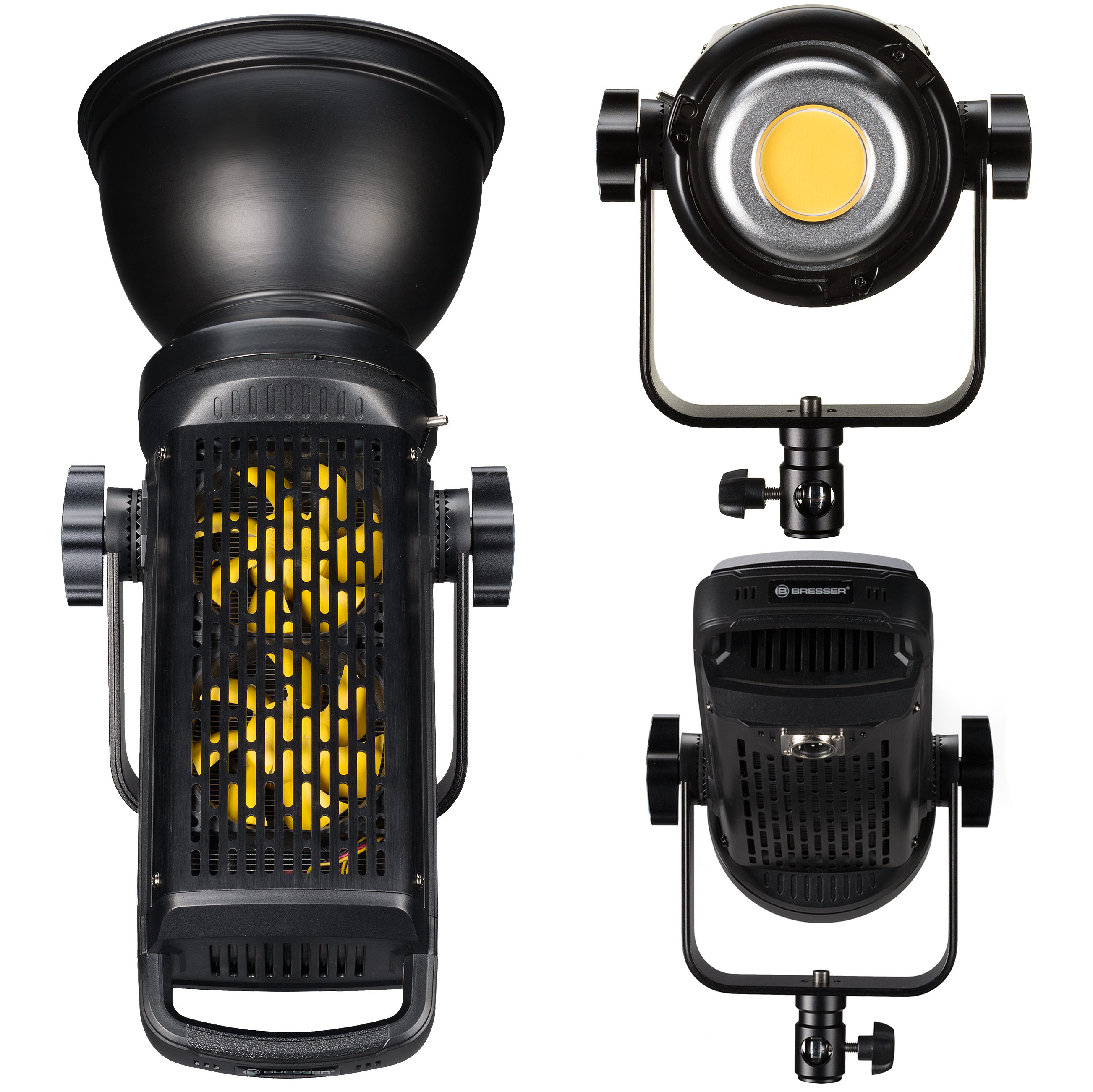 Spotlight a LED BRESSER BR-D3000SL COB con raffreddamento