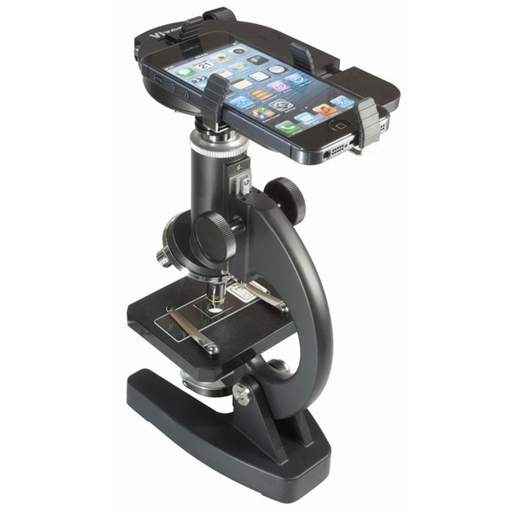 Supporto Smartphone Vixen per Fotografia con Binocoli, Cannocchiali, Telescopi e Microscopi