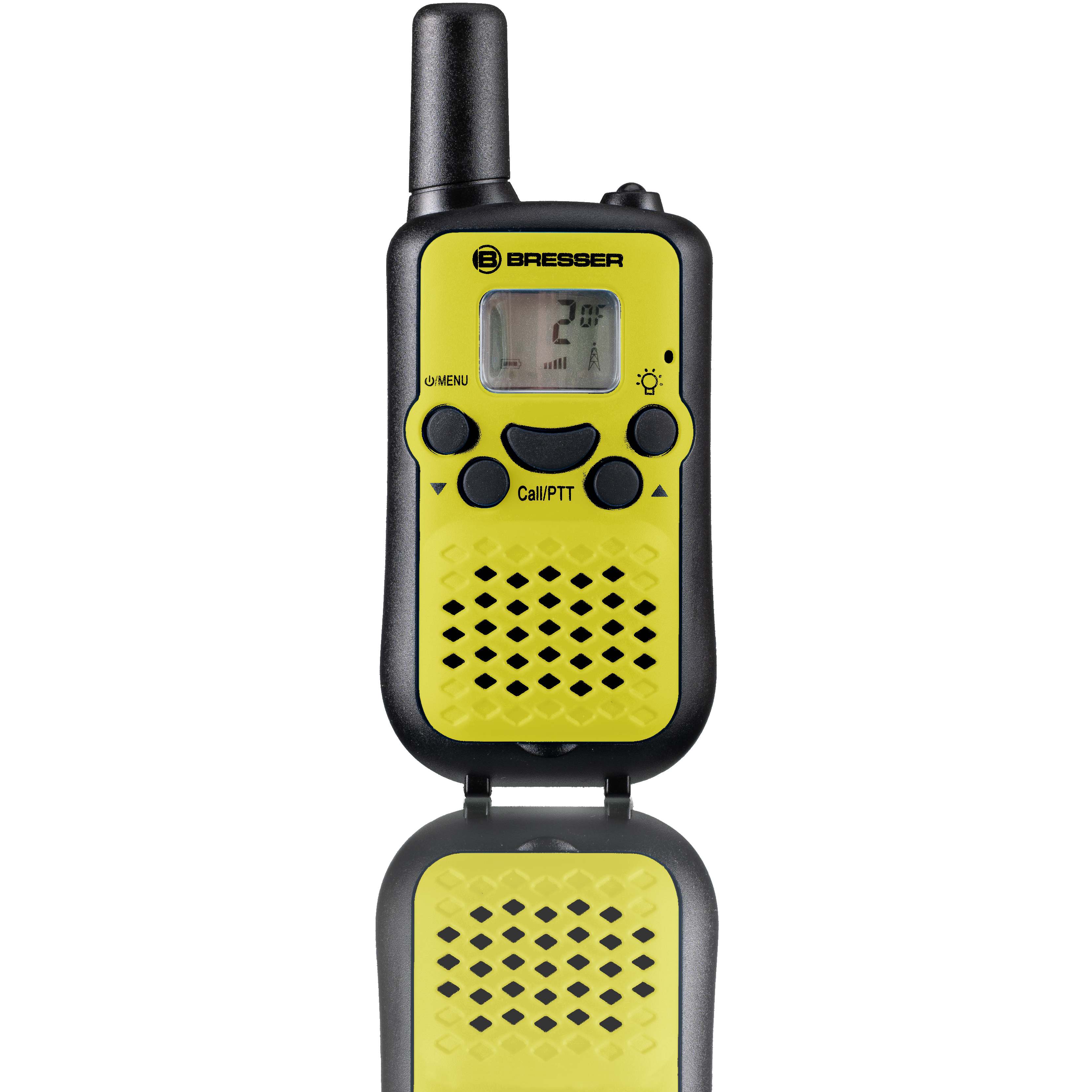 BRESSER JUNIOR Set 2 walkie talkie con grande portata fino a 6 km e funzione vivavoce