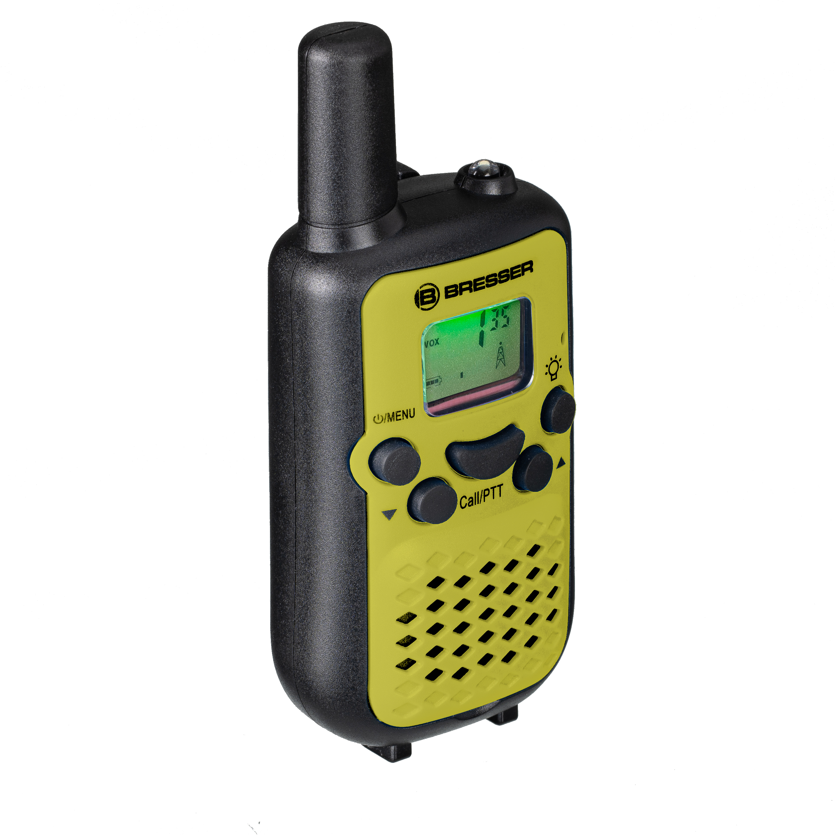 BRESSER JUNIOR Set 2 walkie talkie con grande portata fino a 6 km e funzione vivavoce