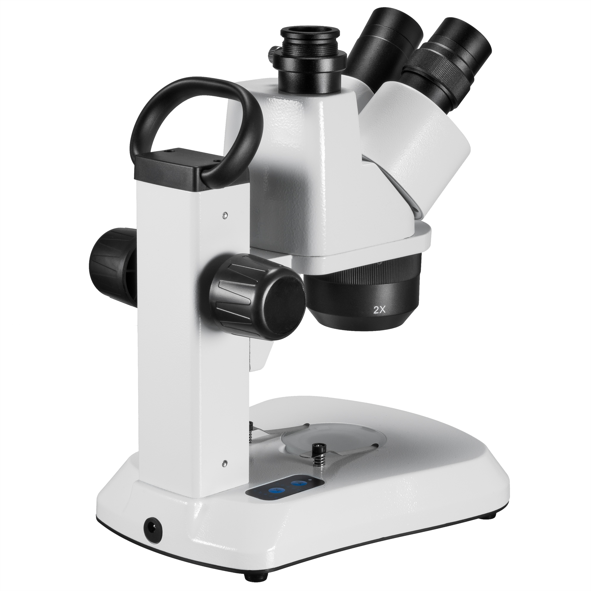 Microscopio stereo trinoculare BRESSER Analyth STR Trino 10x - 40x con luce trasmessa e incidente